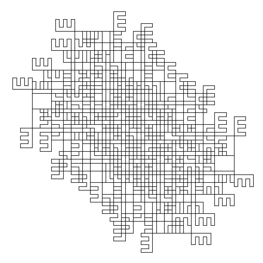 Picture of the Design A l-system at n=3