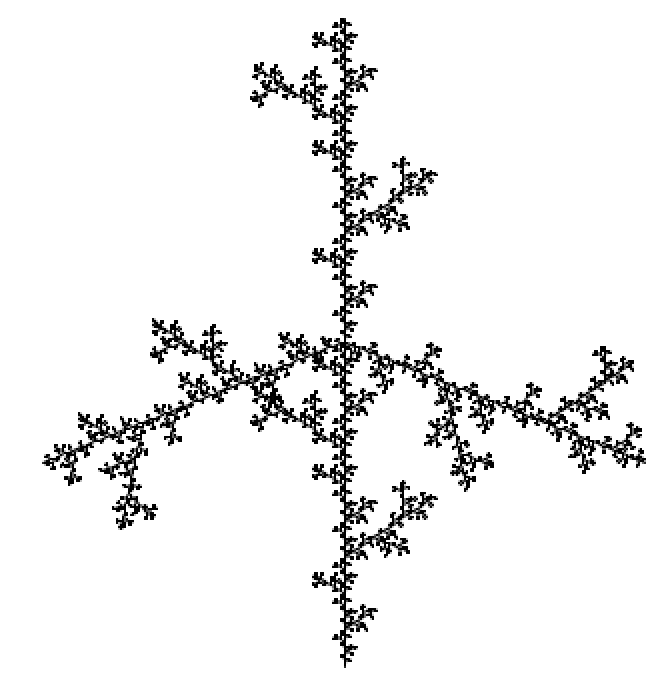 Picture of the Design B l-system at n=4