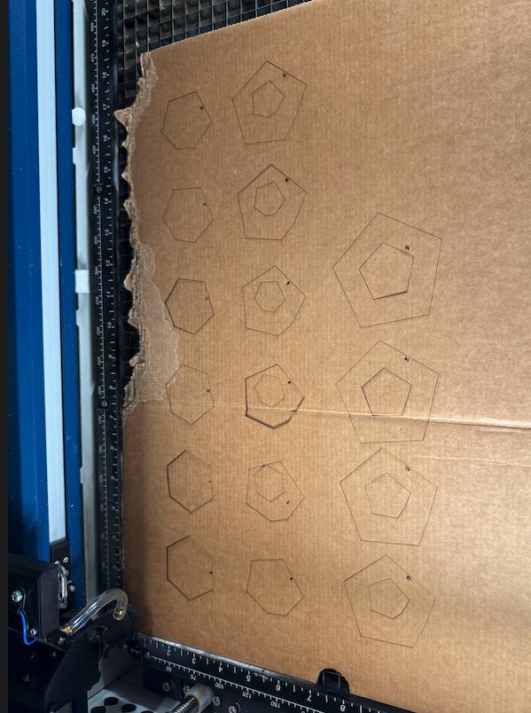 Picture of Laser Cutting for a Design